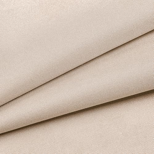 Waterproof Canvas Fabric by The Yard – 58" 600D Polyester Cordura Fabric – Upholstery Fabric for Indoor Outdoor Chair (Beige, 2 Yard (58"x 72")) - color: Beige, size: 2 Yard (58"x 72")