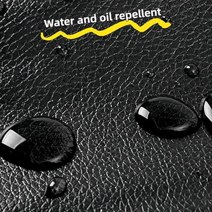 Black water proof apron, extra long adjustable rubber laboratory aprons, used for dishwashing, cooking, gardening - size: 38.5*26.7in