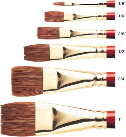 Winsor & Newton Sceptre Gold II Series 101 Short Handle Brush - Round #0 - size: #0, style: Round