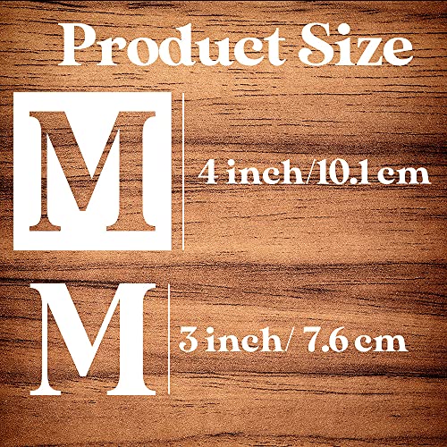 Letter Stencils for Painting On Wood,4 inch Alphabet Stencils Letter Number Stencil Templates for Wall Signs Door Fabric - size: 4inch