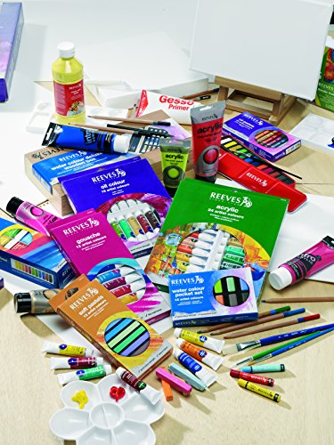 Reeves 18-Pack Gouache Color Tube Set, 10ml - size: 18 Tubes, style: Gouache Colour