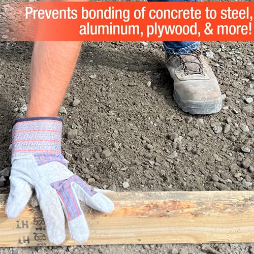 Tenon FormGuard - Concrete Form Release Agent, Commercial Grade Liquid, Release Molds from Cement, Concrete, Silicone, Wood, Steel, Stamps, Tubes, and More (55 Gallon)