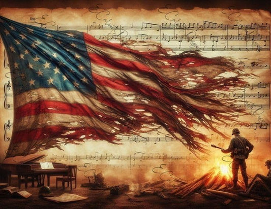 T.HENV 4th of July Diamond Art Kits for Adults, Independence Day Diamond Painting Kits, American Flag Patriotic Daimond Art, Full Drill Gem Art Painting Kit for Home Wall Decor, 12x16 inch - color: B15