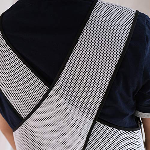 NEWGEM Waterproof Apron with Pockets for Women Cooking Painting Baking Gardening - color: White Transparent
