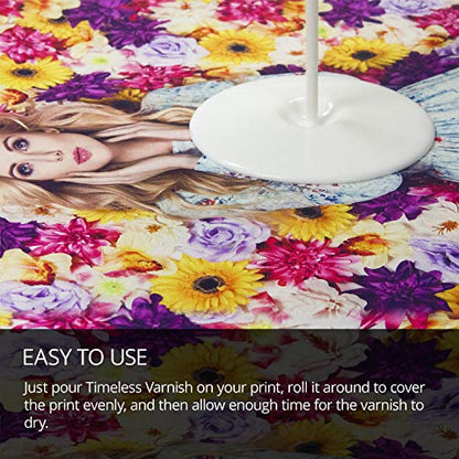 Timeless Archival Print Varnish - 1 Gallon, Satin Finish, Premium Canvas Coating, Water Based UV Protection, 100+ Years Certified Archival - size: Gallon