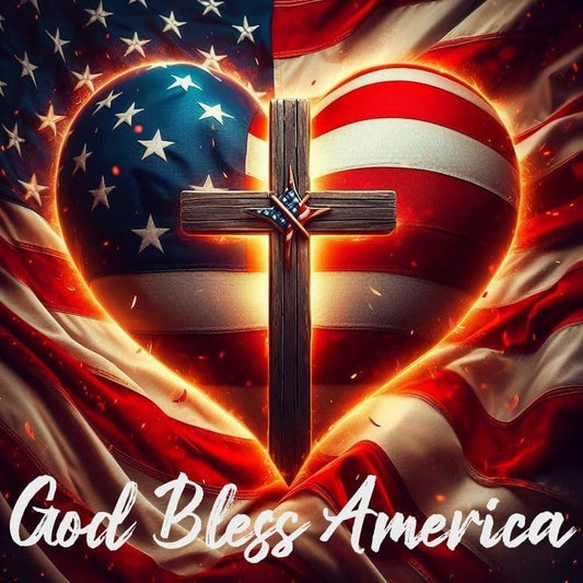 T.HENV 4th of July Diamond Art Kits for Adults, Independence Day Diamond Painting Kits, American Flag Patriotic Daimond Art, Full Drill Gem Art Painting Kit for Home Wall Decor, 13.8x13.8 inch - color: B18