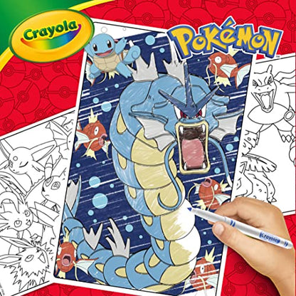Crayola Pokémon Imagination Art Set (115pcs), Kids Art Kit, Coloring Supplies, Pokemon Toys, Pokemon Gift for Boys & Girls, Ages 5+ - style: Pokemon