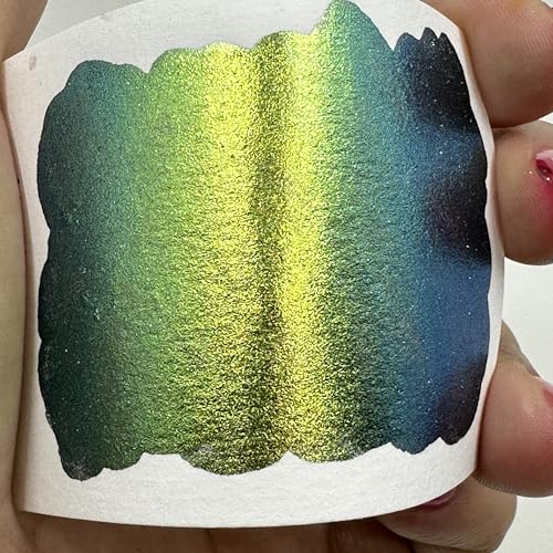IUILE Handmade Watercolor Paints - Pearl Quarter Pan Set (6 colors) - color: Pearl