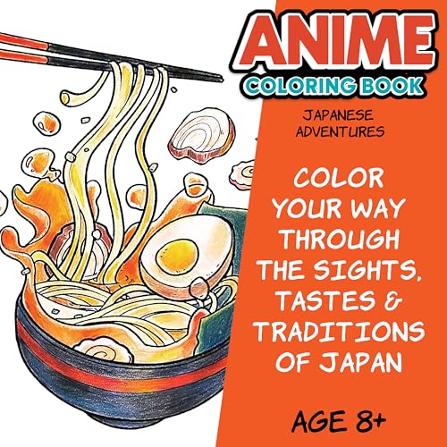 Faber-Castell Anime Drawing Kit: Japanese Adventures Edition | Step-by-Step Instruction Book with 20 Practice Pages, Color Pencil Set & Drawing Supplies for Kids, Summer Craft Supplies (1 Book) - style: Japanese Adventures Edition