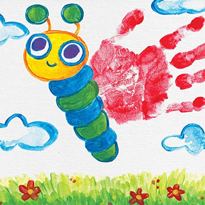 Crayola Washable Kid's Paint, Assorted Colors, Pack of 10