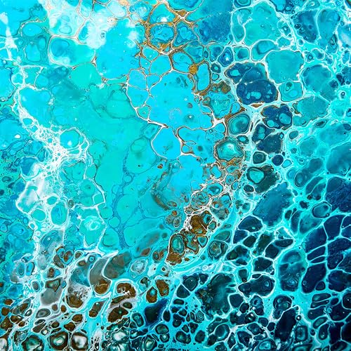 U.S. Art Supply Professional Gloss Pouring Medium 64oz (Half Gallon) - Improves Paint Flow & Cell Effects Creator, Viscosity Adjuster for Art Acrylic Painting - size: 64 Fl Oz (Pack of 1)
