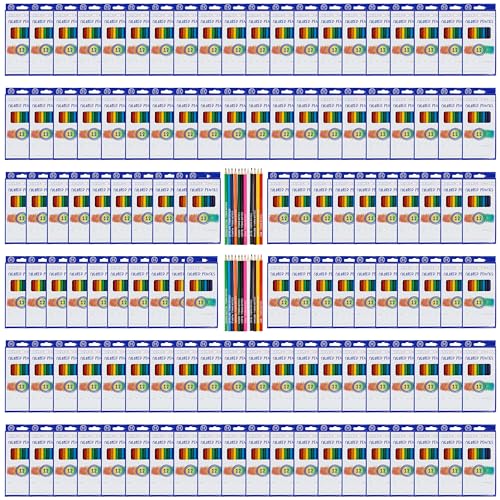 Color Swell Bulk Colored Pencils – 120 Sets, 1440 Pre-Sharpened Assorted Vibrant Colors – Ideal for Kids, Teachers, and Classroom Supplies - size: 120 Packs / 1,440 Colored Pencils