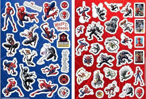 Creative Spiderman Complete Art Kit – Coloring, Painting & Drawing Supplies – Perfect for Home, School, Parties or Travel