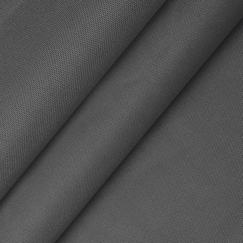 Foreate Waterproof Canvas Fabric by The Yard 600D Fade & UV Resistant Indoor Outdoor Oxford Fabric 58” W Upholstery Polyester Material for Patio Chairs Tent Camping DIY, 5 Yard Grey - color: Grey, size: Pre-cut 5 Yards 58"x180"