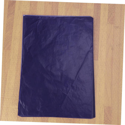 PLAFOPE Carbon Paper 100 Sheets Transfer Paper for Tracing Drawing Painting A4 Size - color: Blue