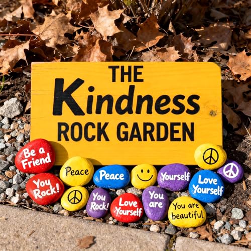 Simetufy 100Pcs 2"-3" River Rocks for Painting Bulk, Flat & Smooth Natural Stones for Arts & Crafts, Kindness, Decoration for Kids & Adults - size: 2-3in -100pcs