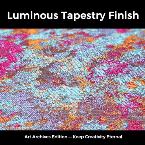 Funto Watercolor Journal, 6.3x6.3, 24 Sheets, 100% Cotton Cold Press, 300gsm/140lb, Inner Paper Pocket, Art Supplies for Mixed Media - color: Gilded Lilac