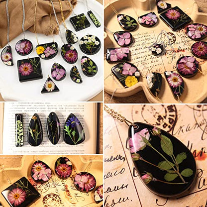 2Pcs Resin Jewelry Molds, Jewelry Pendant Mold for Epoxy Casting, Silicone Resin Molds, Pendant Earrings Necklace Keychain Mould for DIY Jewelry Craft Making - color: 2x Pendant