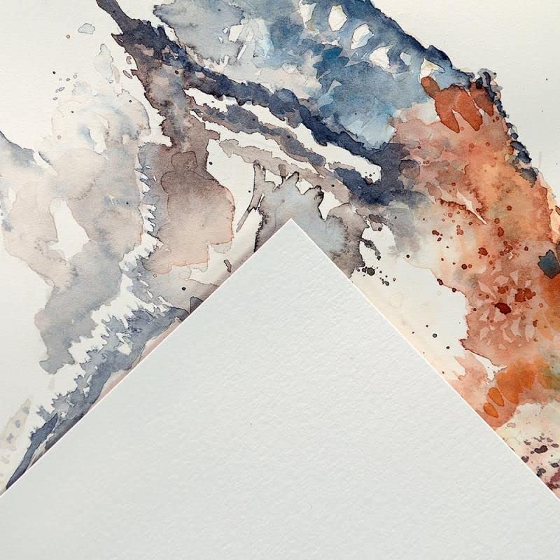 CANSON XL Watercolour 300gsm A4 Paper, Cold Pressed, Spiral Pad Short Side, 30 White Sheets, Ideal for Professional Artists - size: A4