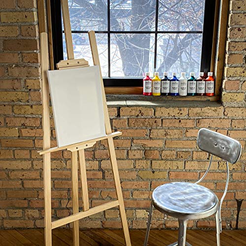 milo Stretched Artist Canvas | 11x14 inch | Value Pack of 8 Canvases for Painting, Primed & Ready to Paint Art Supplies for Acrylic, Oil, Mixed Wet Media, & Pouring, 100% Cotton with Pine Wood Frame - size: 11" x 14"