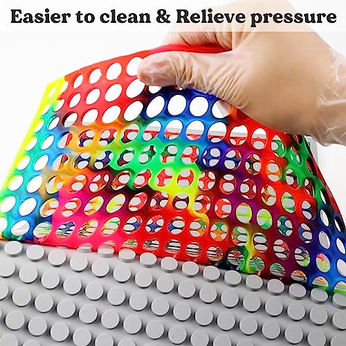 LET'S RESIN Resin Collector Mat, Easy Clean & Silicone Heat Resistant Mats 14.5'' x 9.4'', Non-Slip Multipurpose Thick Silicone Mats for Resin Molds, Epoxy Resin, Cup Turner, Kitchen Counter, Placemat - size: 14.5'' x 9.4''