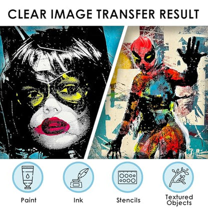 GELELF New Generation Gel Printing Plate, Upgraded Formula Printing Plate for Gel Printing Art, Gel Monoprinting Kit, Printmaking Supplies, No Aging and Bubbling(Arch A: 9" x 12") - size: 9" x 12" | 22.8 x 30.5 cm