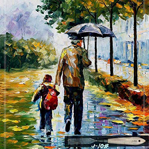 13Pcs Palette Knife Set - Stainless Steel Paint Mixing Drawing Painting Palette Scraper w/Wooden Handle for FX Special Effects in Oil Painting or Acrylic Mixing Spatulas Palette Knives Art Tools
