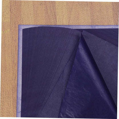 PLAFOPE Carbon Paper 100 Sheets Transfer Paper for Tracing Drawing Painting A4 Size - color: Blue