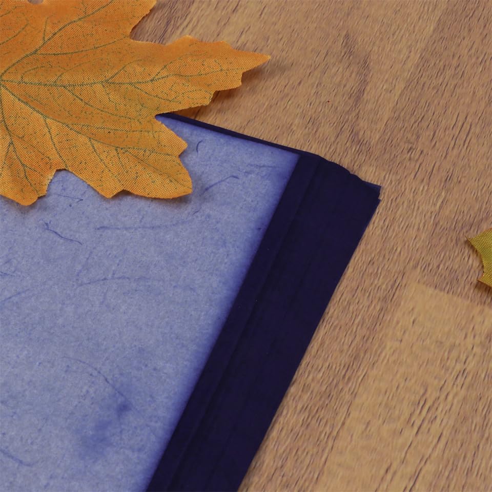 PLAFOPE Carbon Paper 100 Sheets Transfer Paper for Tracing Drawing Painting A4 Size - color: Blue