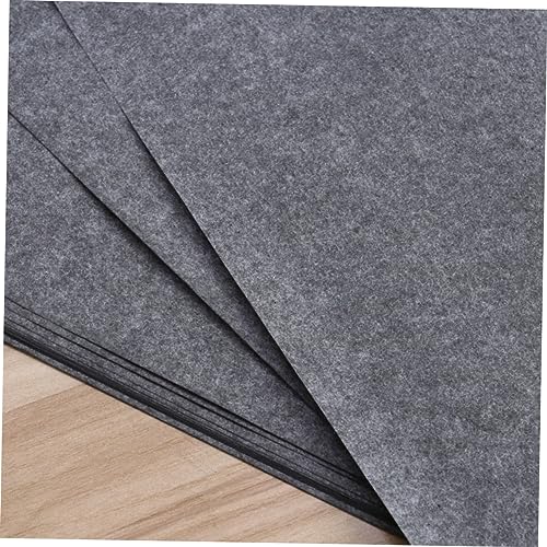 VILLFUL 25sheets Carbon Transfer Paper for Tracing Drawing and Painting Graphite Coated Art Paper Gray and Black for Easy Crafting and