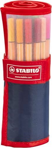 STABILO - point 88 - Fineliner - Rollerset of 25 - Assorted colors
