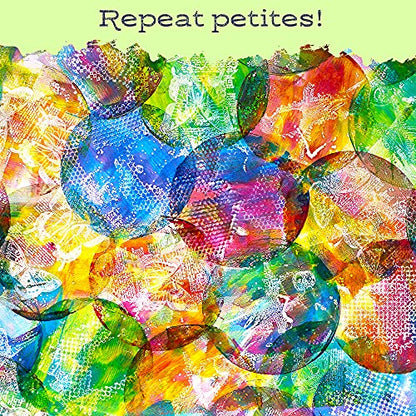 Gel Press Petites Monoprinting Plates 3 piece - Circle Triangle Square - for Printmaking, Scrapbooking, Paper Crafts, Home Decor and More - 10812-CIR - size: Circle, Triangle, Square